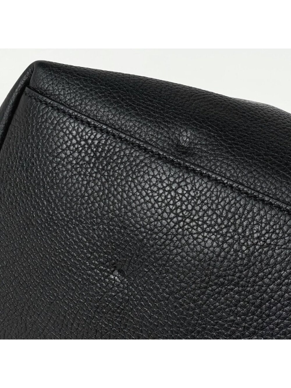 Gucci Soho Chain Shoulder Bag Tote Interlocking Leather Black - Picture 4 of 8